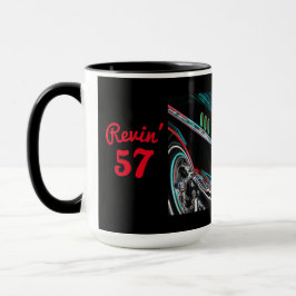 Caneca Neon Effect Revin' 57 Driving the Classics -