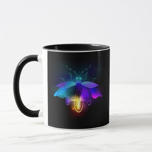 Caneca Neon Firefly a preto (Esquerda)
