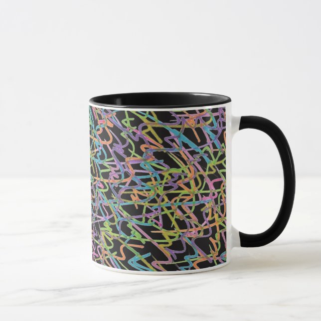 Caneca Neon Grafite Mug (Direita)