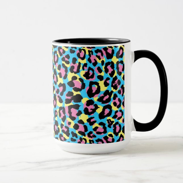 Caneca Neon Leopard Spot (Direita)