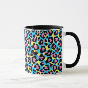 Caneca Neon Leopard Spot