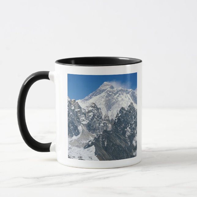 Caneca Nepal, Himalayas, vista de Mt Everest de Gokyo (Esquerda)