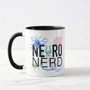 Caneca Neuro Nerd Neurociência