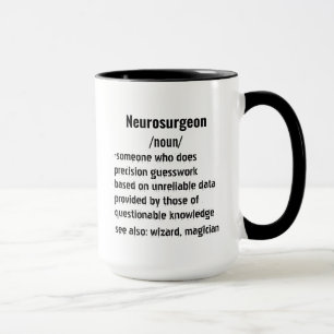 Caneca Neurocirurgião engraçado Dons de definição para mu