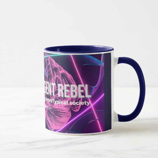 Caneca NeuroDivergent Rebel Recusa De Assimilação (Direita)