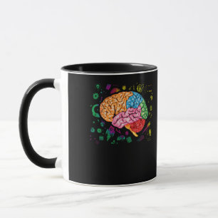 Caneca Neurologista Da Ciência Do Cérebro E Neurociência 