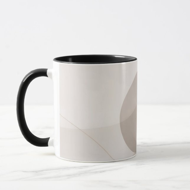 Caneca Neutral Taupe Modern Decor | Contemporary Gallery (Esquerda)