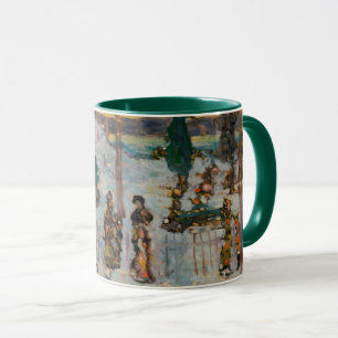 Caneca Neve em abril por Maurice Prendergast, Arte Antiga