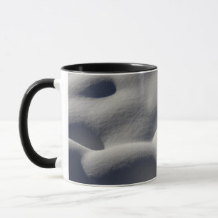 Caneca Neve Esparsa Monta Natureza Abstrato