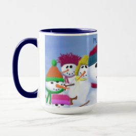 Caneca Neves Cuta e Whimsical
