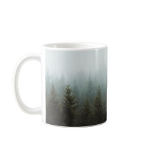 Caneca nevoenta da floresta