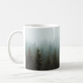 Caneca nevoenta da floresta