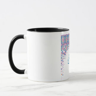 Caneca New Colorful Eid Mubarak Geometric Design