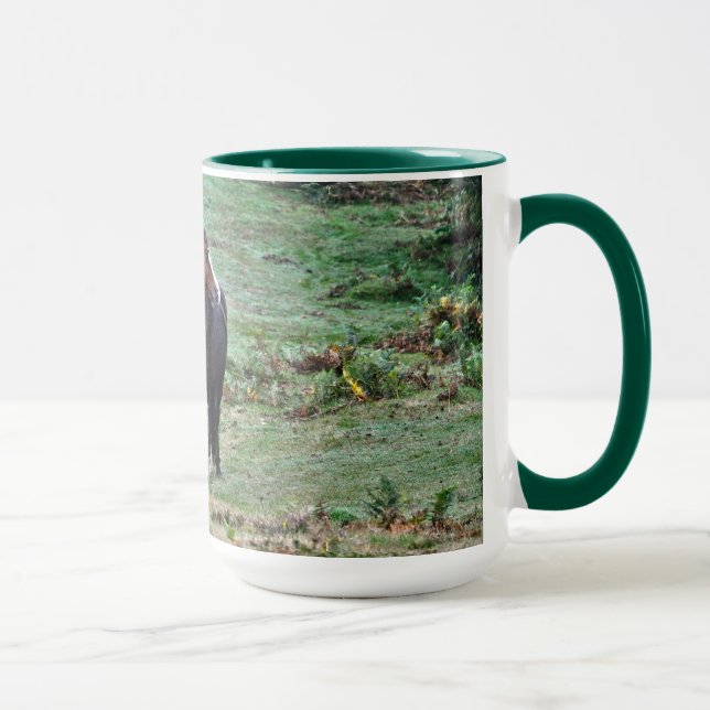 Caneca New Forest Ponies de Hampshire Inglaterra (Direita)