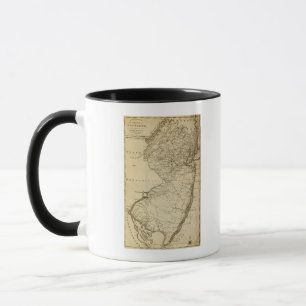 Caneca New JerseyPanorâmica MapNew Jersey