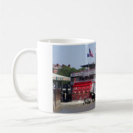 Caneca New Orleans Louisiana River Boat Mug