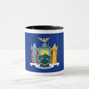 Caneca New York Flag, The Empire State, American Colonies