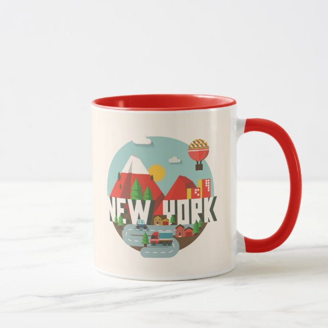 Caneca New York no design (Direita)