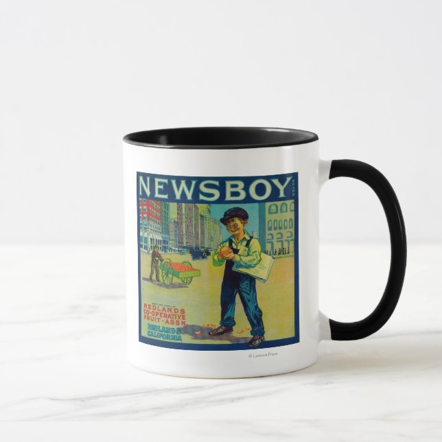Caneca Newboy Orange LabelRedlands, CA (Direita)