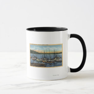 Caneca Newport, Oregon - frota pesqueira Salmon em Yaquin