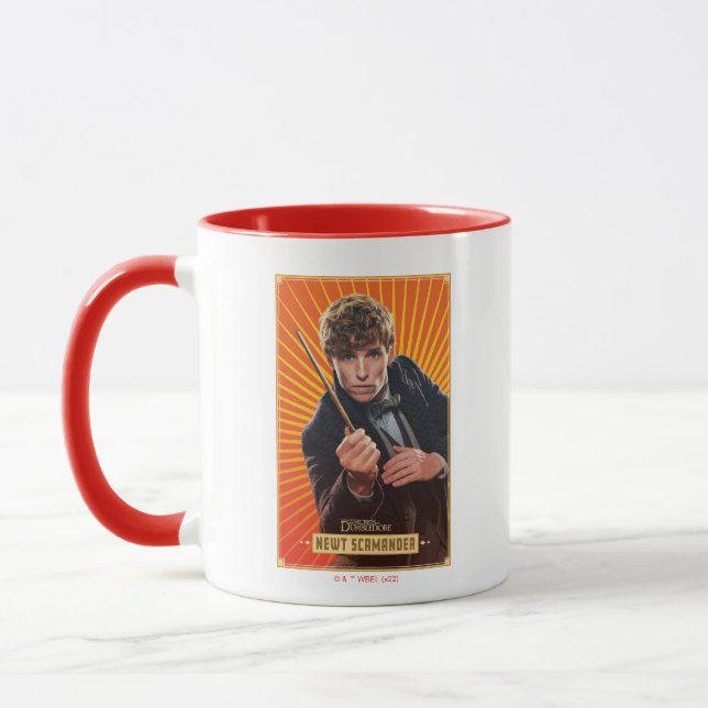Caneca Newt Scamander Character Graphic (Esquerda)