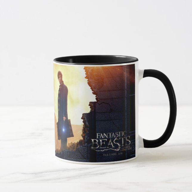 Caneca NEWT SCAMANDER™ no edifício destruído (Direita)