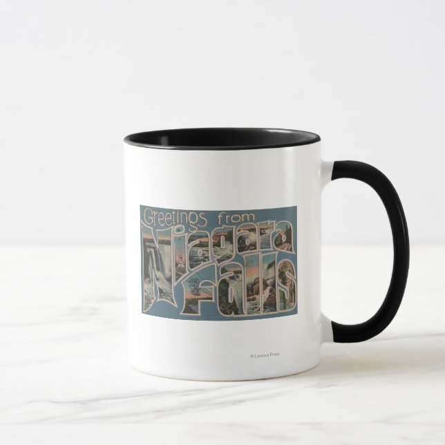 Caneca Niagara Falls, Nova Iorque - Grandes Cenas de Letr (Direita)