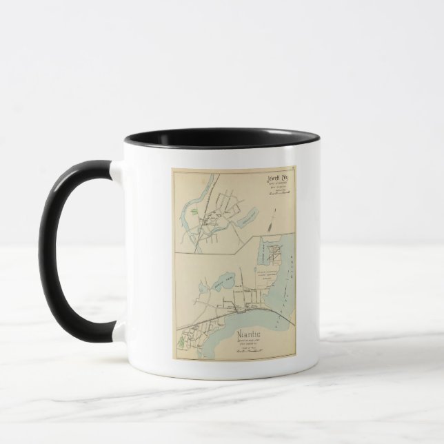Caneca Niantic, cidade de Jewett (Esquerda)