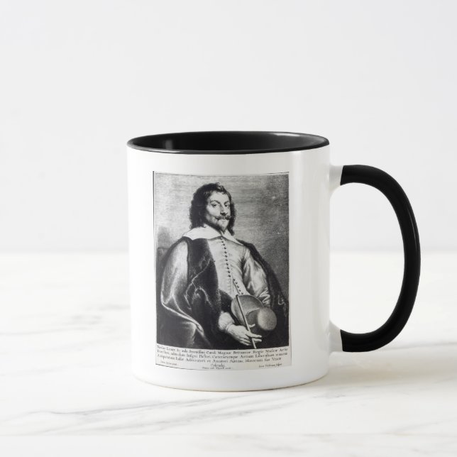 Caneca Nicholas Lanier, gravado por Lucas Vostermans (Direita)