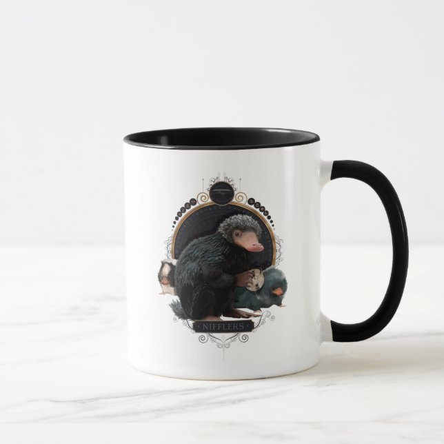 Caneca NIFFLER™ s Art Nouveau Retrato (Direita)