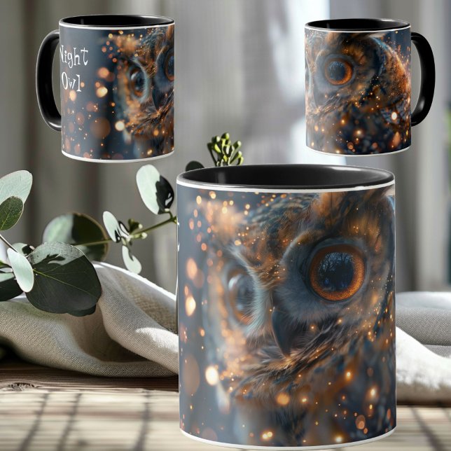 Caneca Night Owl Mug (Criador carregado)