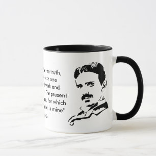 Caneca Nikola Tesla & citações