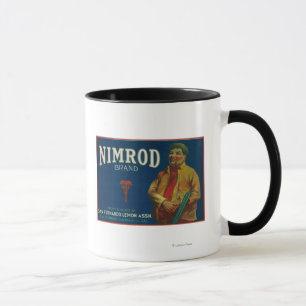 Caneca Nimrod Lemon LabelSan Fernando, CA