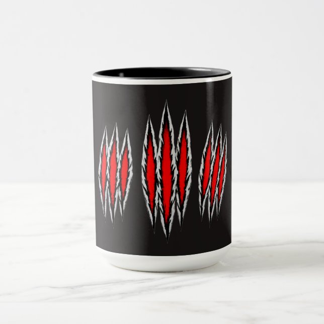 Caneca Nine Lives of Fear – Nine Lives, Nine Strikes (Centro)