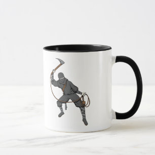 Caneca Ninja ~ Ninjas 3 Artes Marciais Warrior Fantasy Ar