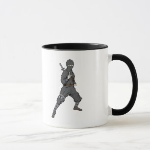 Caneca Ninja ~ Ninjas 5 Artes Marciais Warrior Fantasy Ar