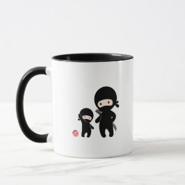 Caneca Ninja Padre e Kid