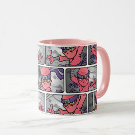 Caneca Ninjas Rosa
