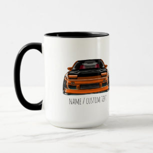 Caneca Nissan Silvia S-Chassis 240sx especificação de dri