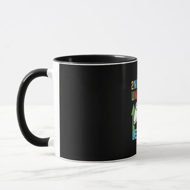 Caneca Nível Superior do segundo de Professores Grau segu (Esquerda)