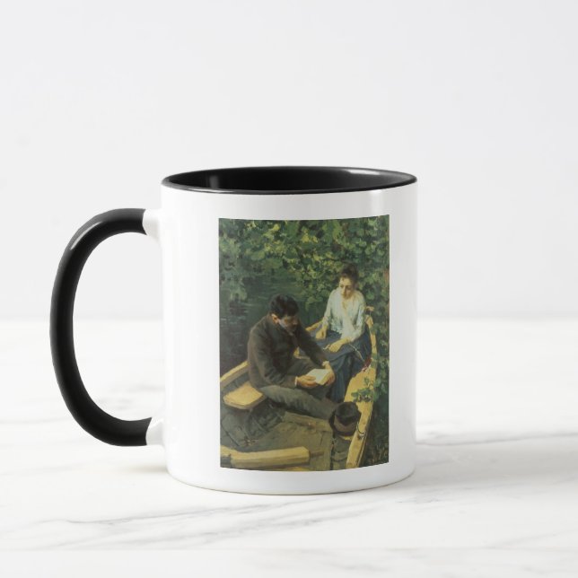 Caneca No barco, 1888 (Esquerda)