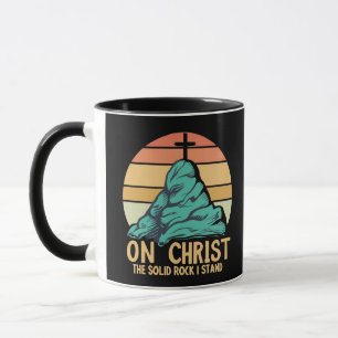 Caneca No Cristo, o Solid Rock I Stand