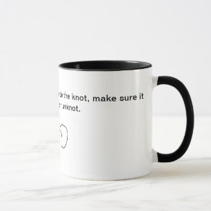Caneca Nó do casamento