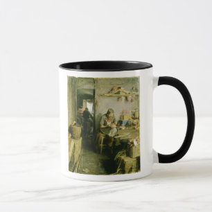 Caneca No estúdio da máscara, 1897