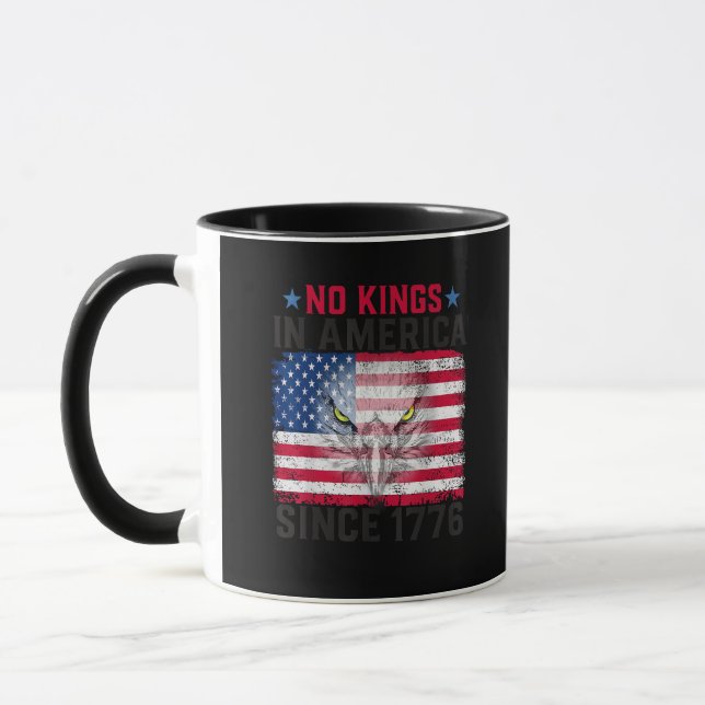Caneca No Kings In America Since 1776 Freedom Creative De (Esquerda)