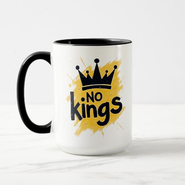 Caneca No Kings – Power to the People Design (Esquerda)