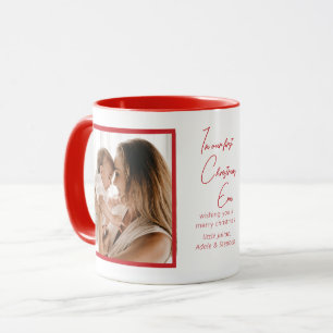 Caneca No nosso primeiro Natal, Feriado Novo Presente de 