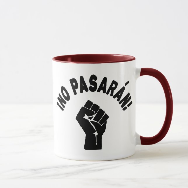 Caneca No Pasaran - Eles Não Passarão (Direita)