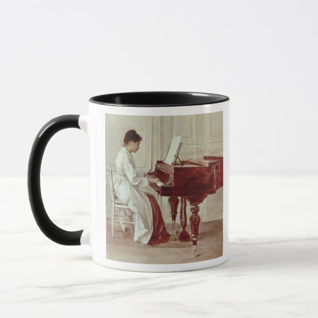Caneca No piano, 1887 (óleo em canvas) (Esquerda)