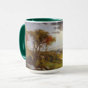 Caneca No Rio Hudson, 1860 (óleo em canvas)